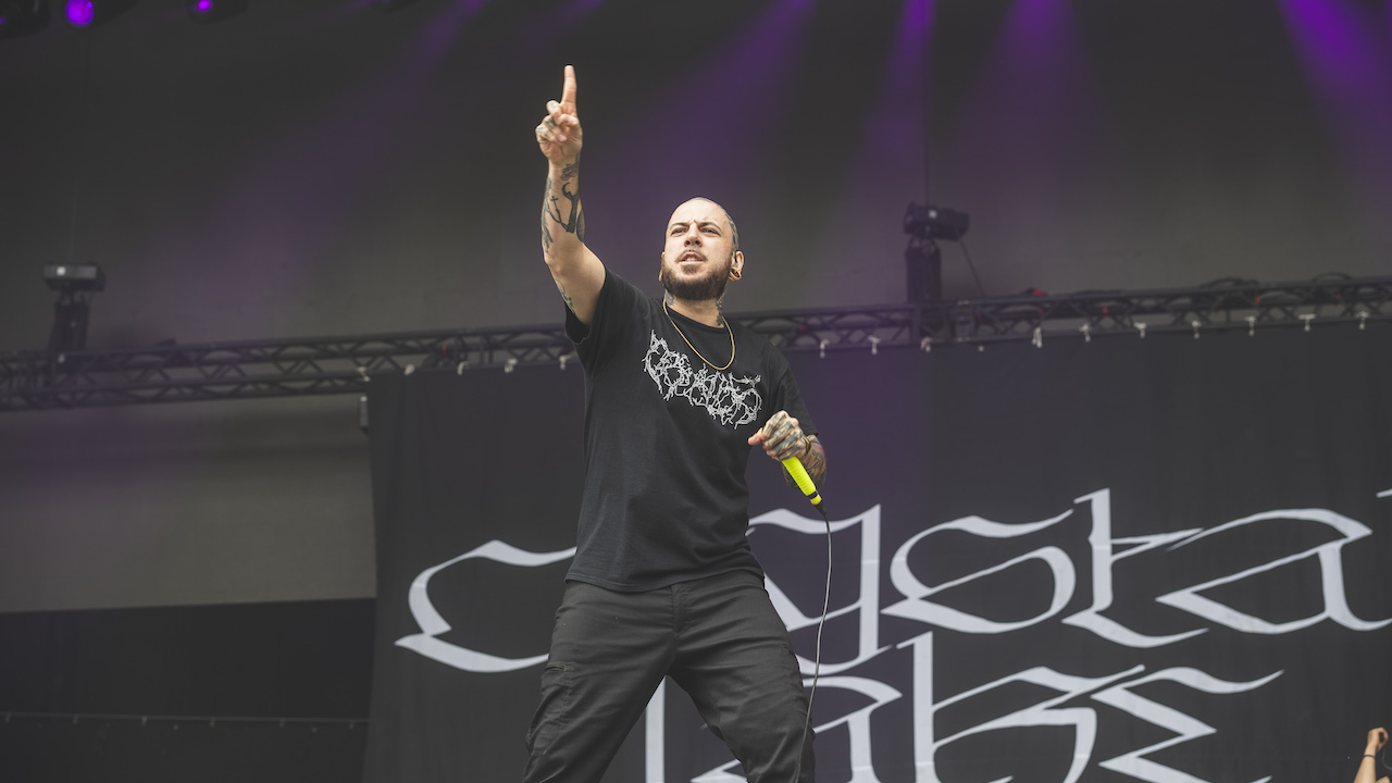 John Robert Centorrino mit Crystal Lake